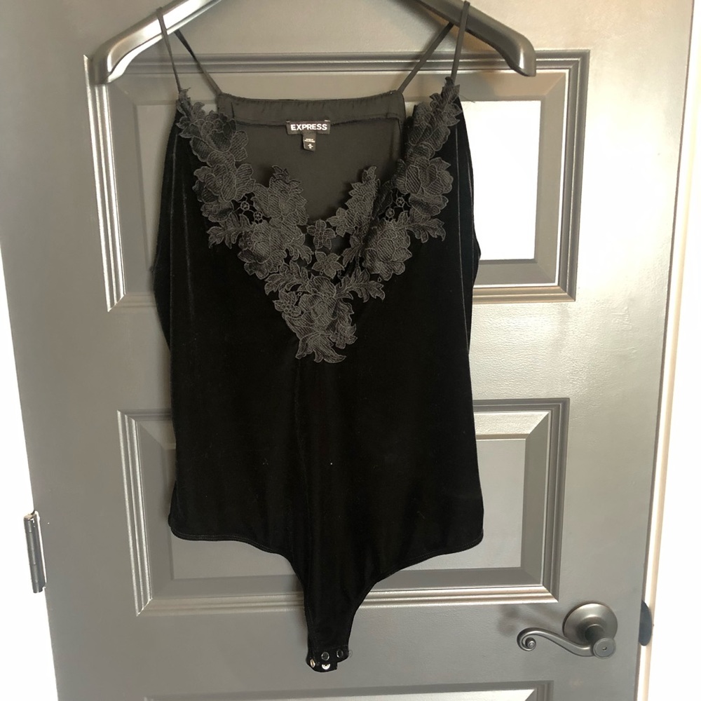 EXPRESS black bodysuit